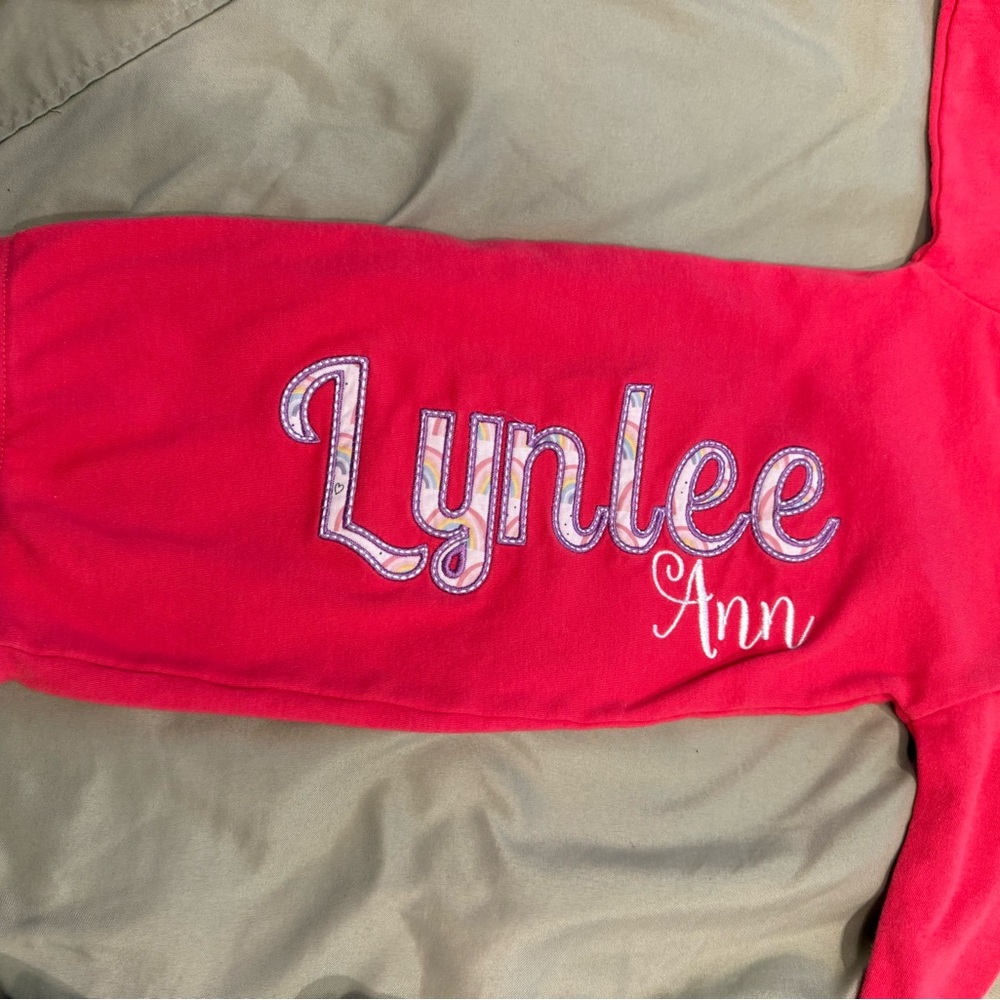 Red Personalized Hoodie